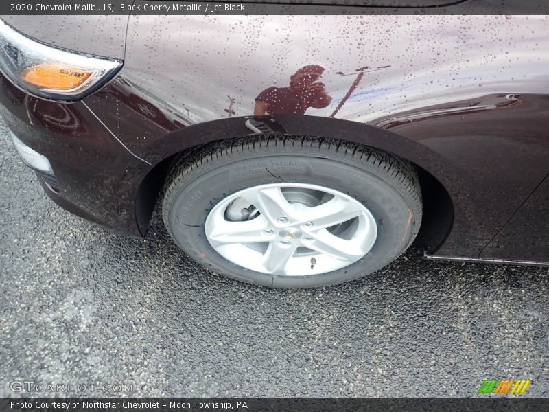 Black Cherry Metallic / Jet Black 2020 Chevrolet Malibu LS