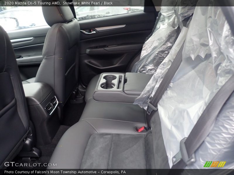 Snowflake White Pearl / Black 2020 Mazda CX-5 Touring AWD