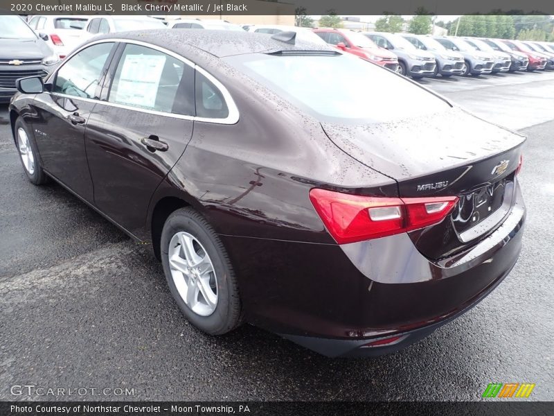 Black Cherry Metallic / Jet Black 2020 Chevrolet Malibu LS