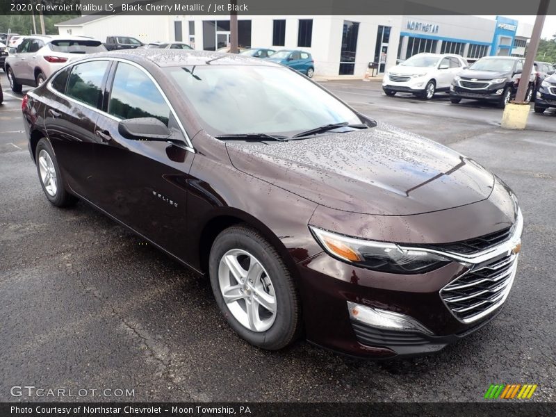Black Cherry Metallic / Jet Black 2020 Chevrolet Malibu LS