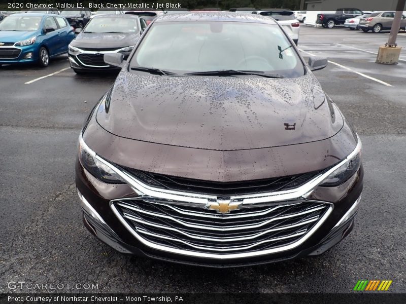 Black Cherry Metallic / Jet Black 2020 Chevrolet Malibu LS