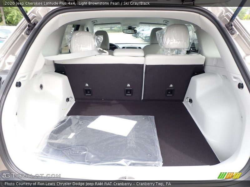 Light Brownstone Pearl / Ski Gray/Black 2020 Jeep Cherokee Latitude Plus 4x4