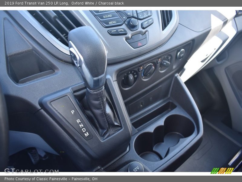 Oxford White / Charcoal black 2019 Ford Transit Van 250 LR Long