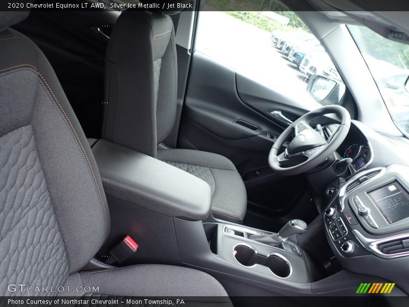 Silver Ice Metallic / Jet Black 2020 Chevrolet Equinox LT AWD