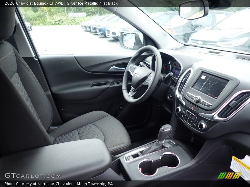 Silver Ice Metallic / Jet Black 2020 Chevrolet Equinox LT AWD