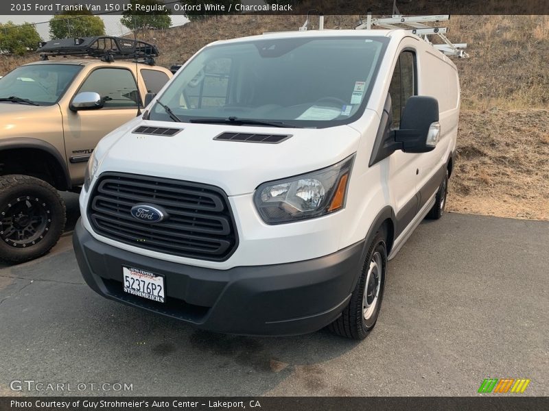Oxford White / Charcoal Black 2015 Ford Transit Van 150 LR Regular