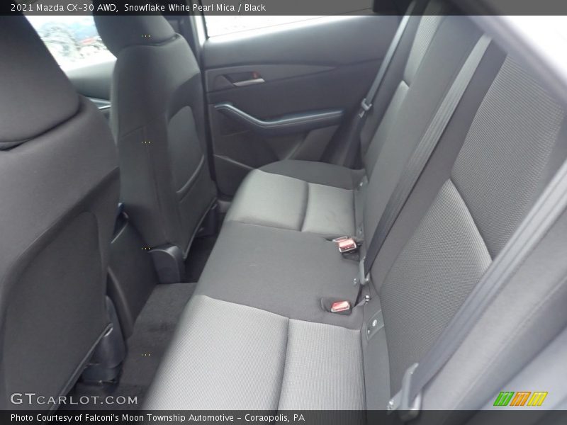 Snowflake White Pearl Mica / Black 2021 Mazda CX-30 AWD