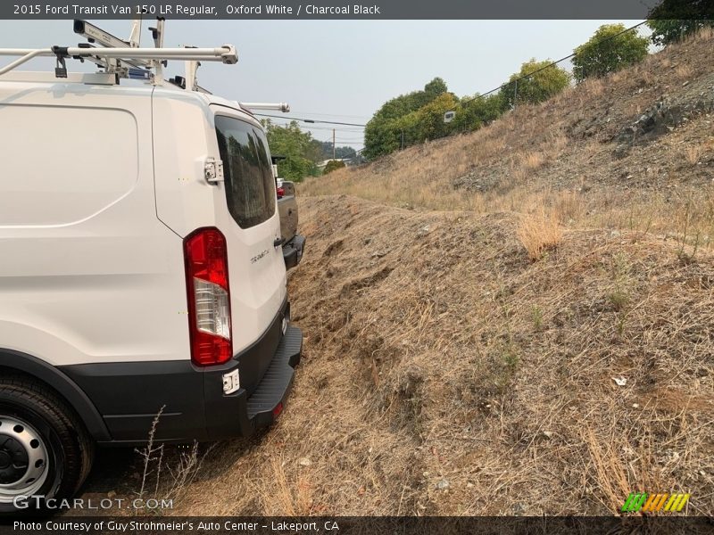 Oxford White / Charcoal Black 2015 Ford Transit Van 150 LR Regular