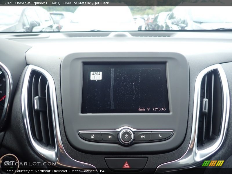 Silver Ice Metallic / Jet Black 2020 Chevrolet Equinox LT AWD