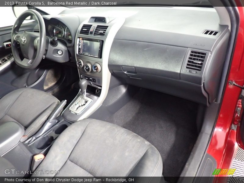 Barcelona Red Metallic / Dark Charcoal 2013 Toyota Corolla S
