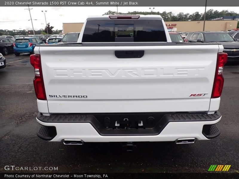 Summit White / Jet Black 2020 Chevrolet Silverado 1500 RST Crew Cab 4x4