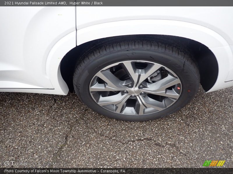 Hyper White / Black 2021 Hyundai Palisade Limited AWD