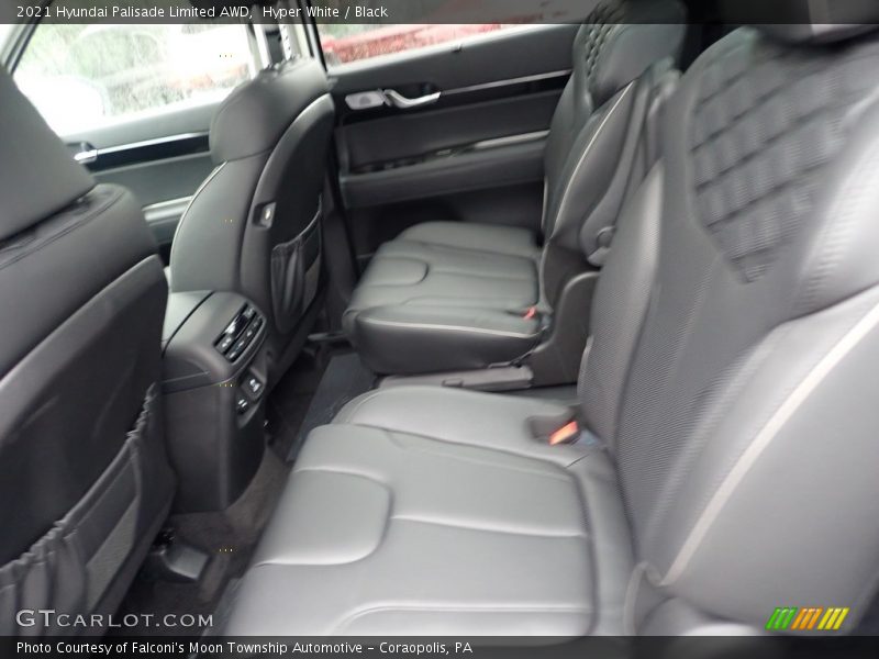 Hyper White / Black 2021 Hyundai Palisade Limited AWD