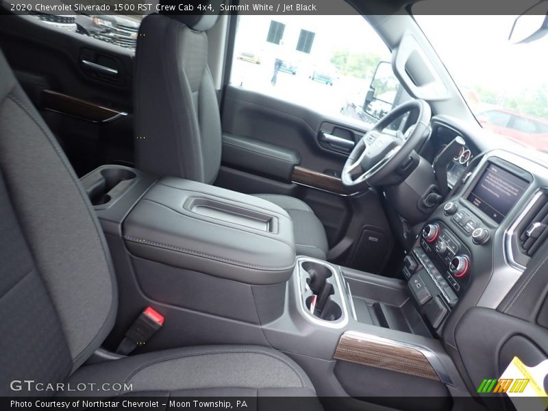 Summit White / Jet Black 2020 Chevrolet Silverado 1500 RST Crew Cab 4x4