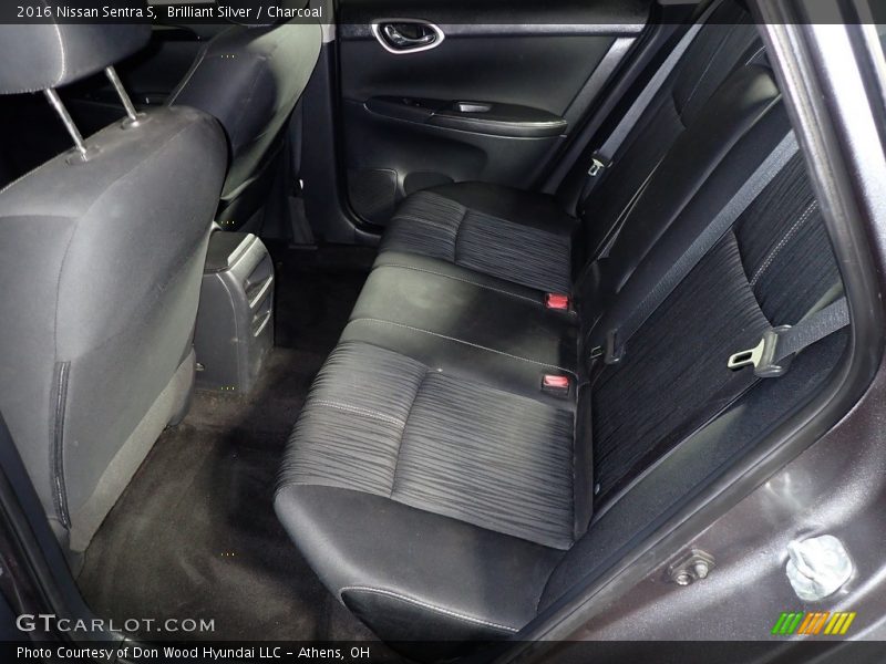 Brilliant Silver / Charcoal 2016 Nissan Sentra S