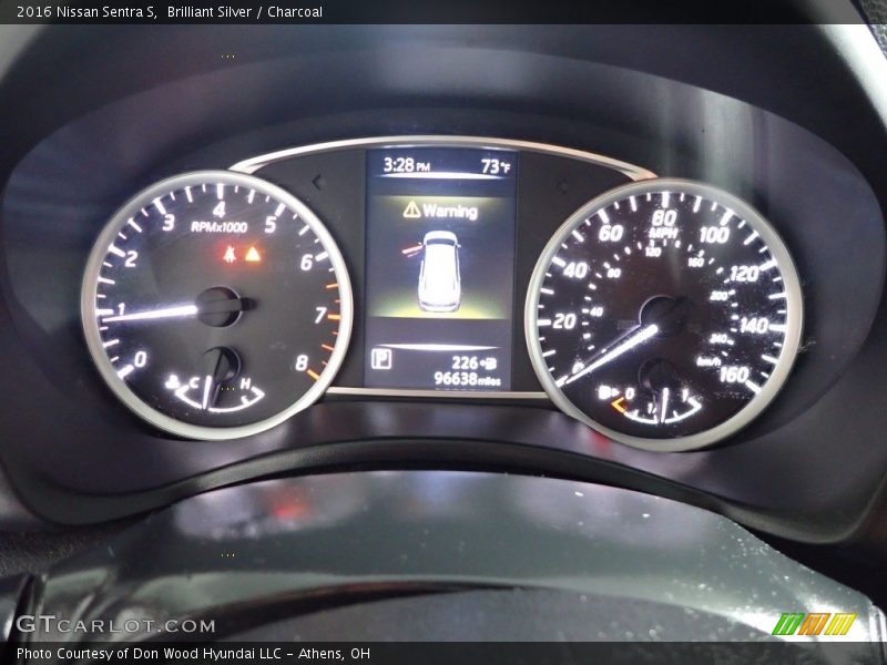 Brilliant Silver / Charcoal 2016 Nissan Sentra S