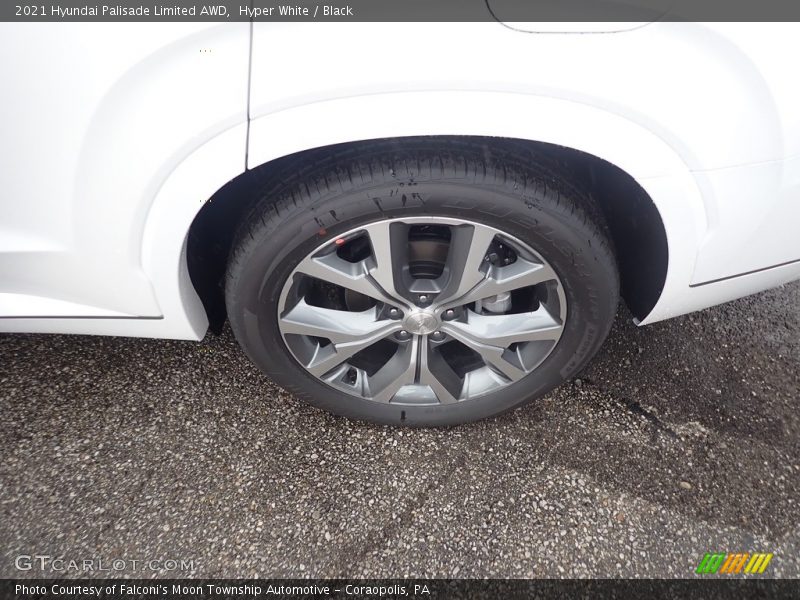 Hyper White / Black 2021 Hyundai Palisade Limited AWD