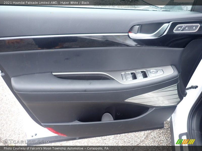 Hyper White / Black 2021 Hyundai Palisade Limited AWD