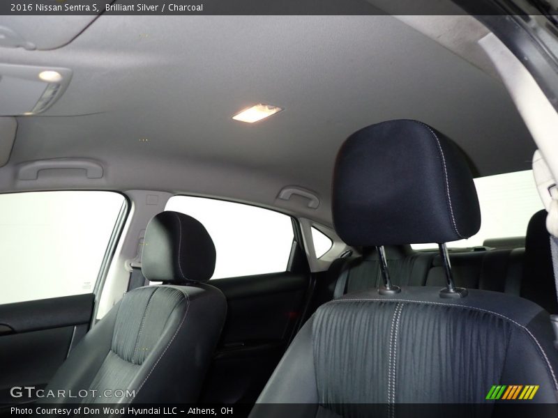 Brilliant Silver / Charcoal 2016 Nissan Sentra S