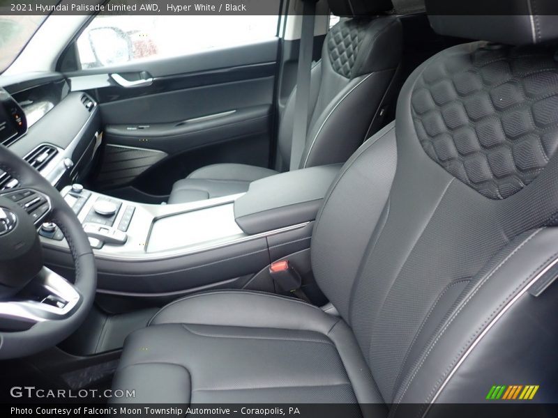 Hyper White / Black 2021 Hyundai Palisade Limited AWD