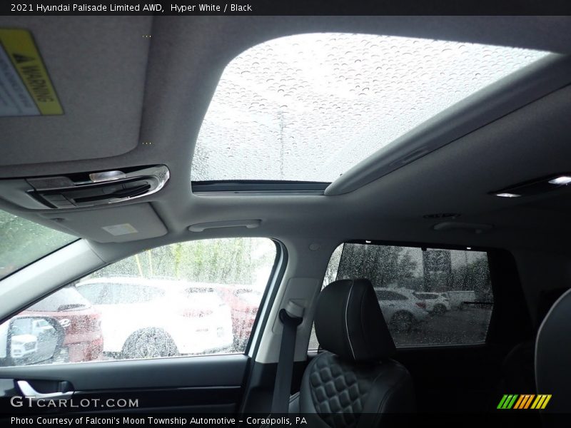 Hyper White / Black 2021 Hyundai Palisade Limited AWD