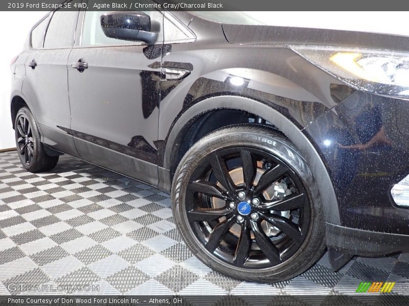 Agate Black / Chromite Gray/Charcoal Black 2019 Ford Escape SE 4WD