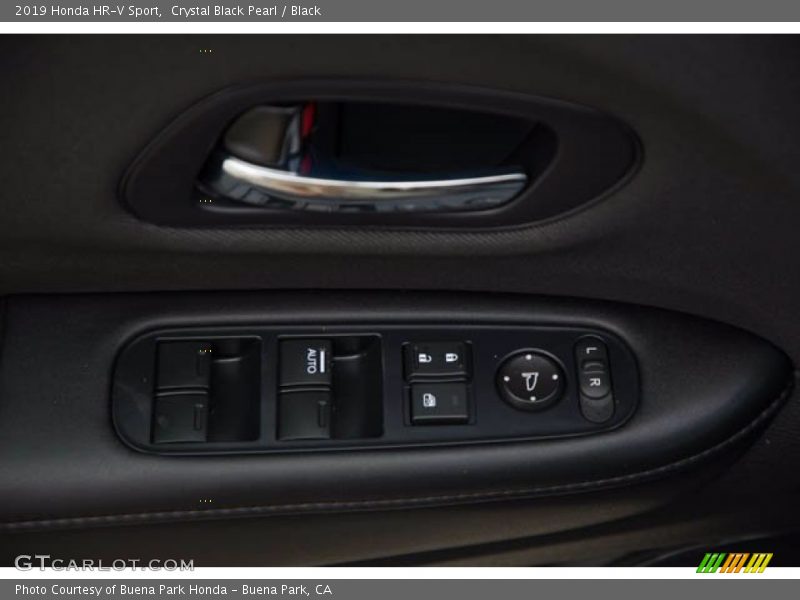 Crystal Black Pearl / Black 2019 Honda HR-V Sport