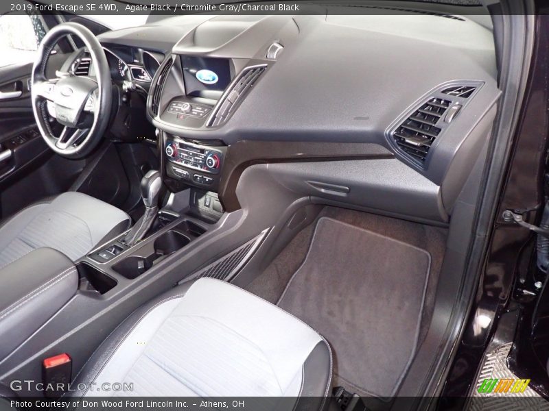 Agate Black / Chromite Gray/Charcoal Black 2019 Ford Escape SE 4WD