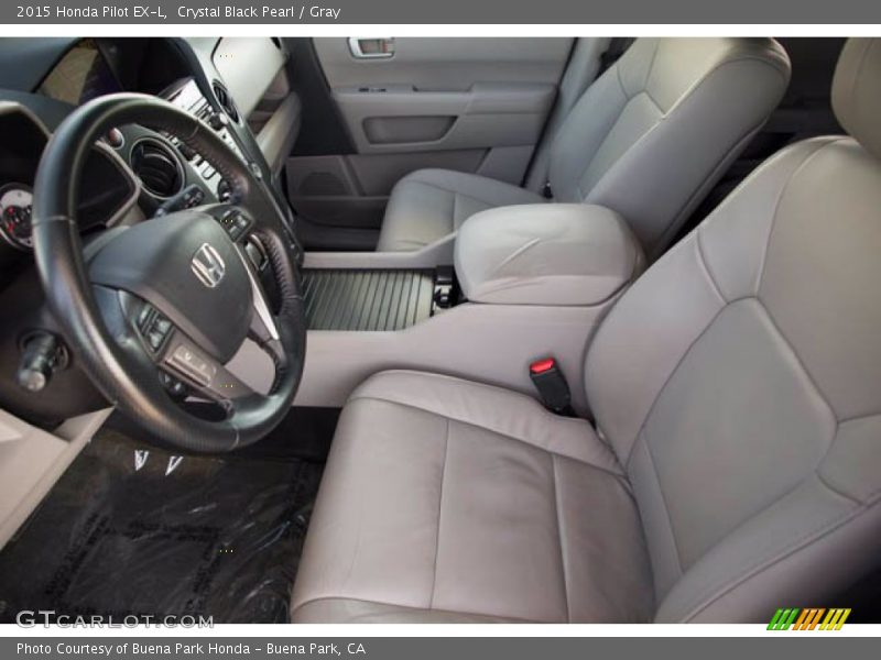 Front Seat of 2015 Pilot EX-L