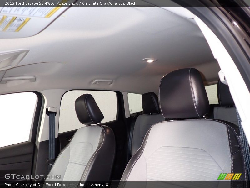 Agate Black / Chromite Gray/Charcoal Black 2019 Ford Escape SE 4WD