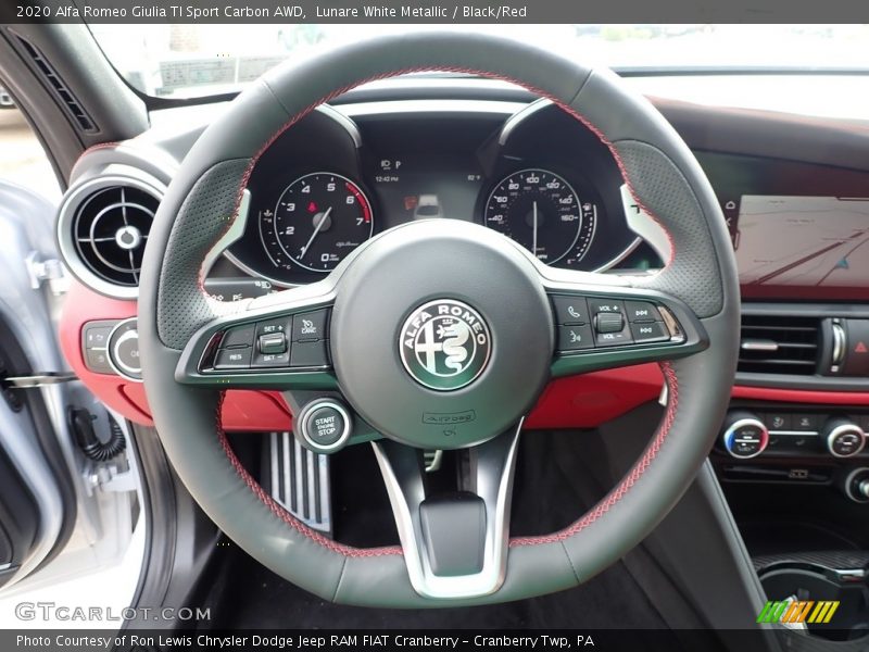  2020 Giulia TI Sport Carbon AWD Steering Wheel