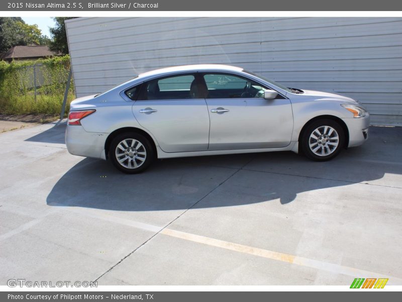 Brilliant Silver / Charcoal 2015 Nissan Altima 2.5 S