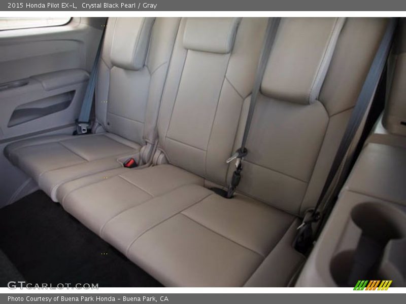 Crystal Black Pearl / Gray 2015 Honda Pilot EX-L