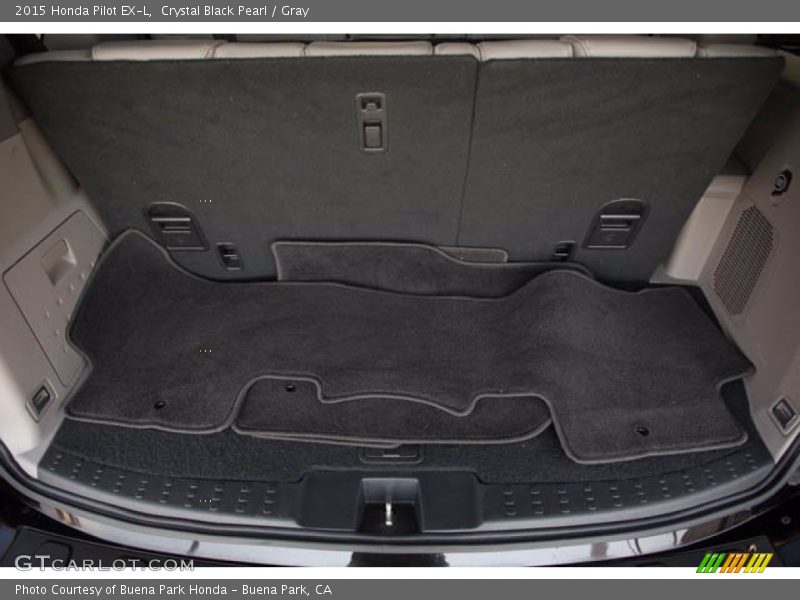 Crystal Black Pearl / Gray 2015 Honda Pilot EX-L