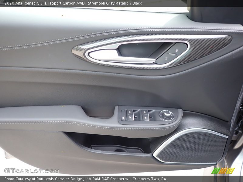Door Panel of 2020 Giulia TI Sport Carbon AWD