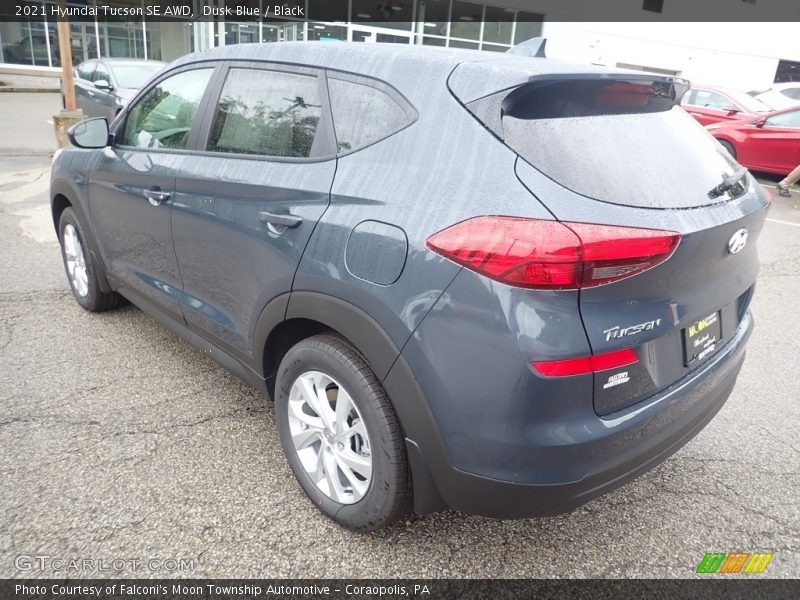 Dusk Blue / Black 2021 Hyundai Tucson SE AWD