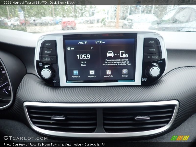 Dusk Blue / Black 2021 Hyundai Tucson SE AWD