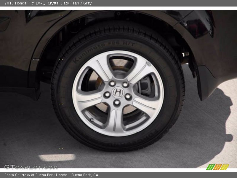 2015 Pilot EX-L Wheel