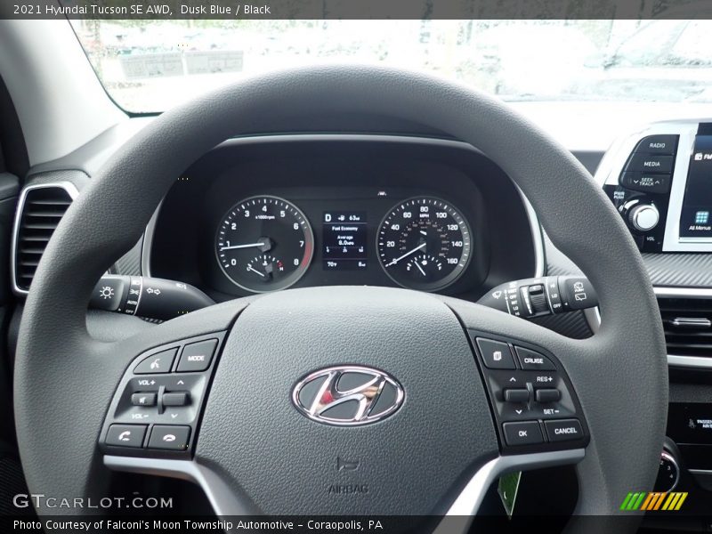 Dusk Blue / Black 2021 Hyundai Tucson SE AWD