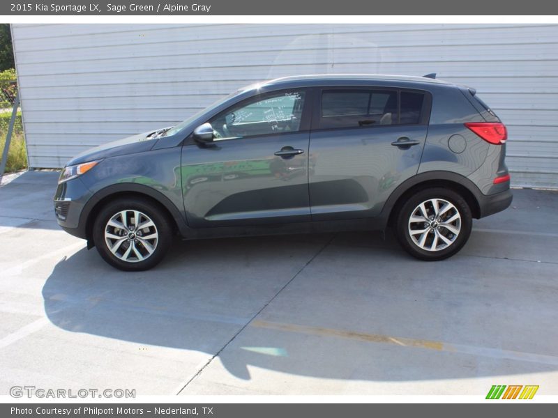  2015 Sportage LX Sage Green