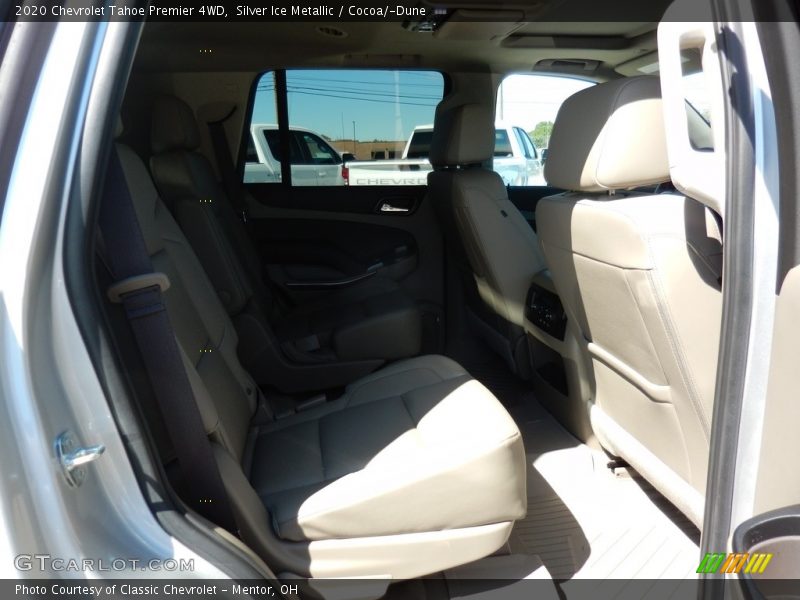 Silver Ice Metallic / Cocoa/­Dune 2020 Chevrolet Tahoe Premier 4WD