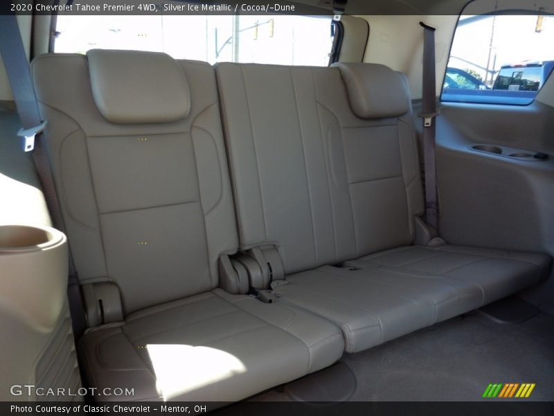 Silver Ice Metallic / Cocoa/­Dune 2020 Chevrolet Tahoe Premier 4WD