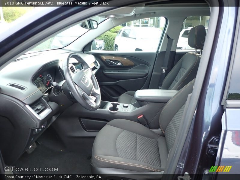 Blue Steel Metallic / ­Jet Black 2018 GMC Terrain SLE AWD