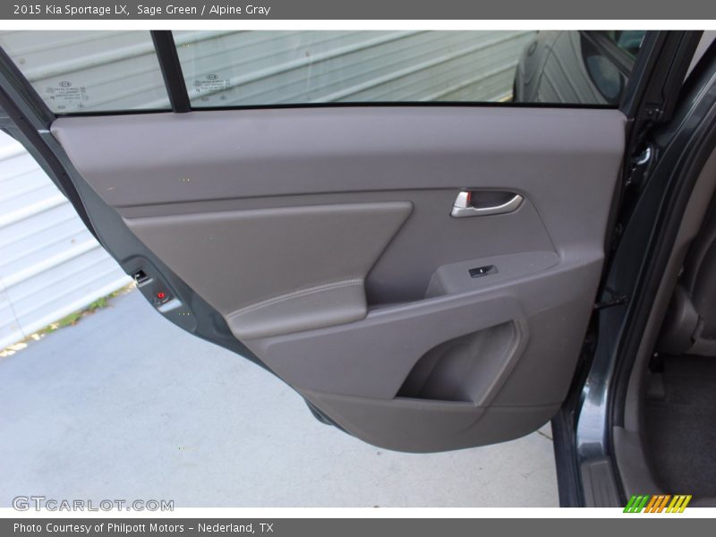 Door Panel of 2015 Sportage LX