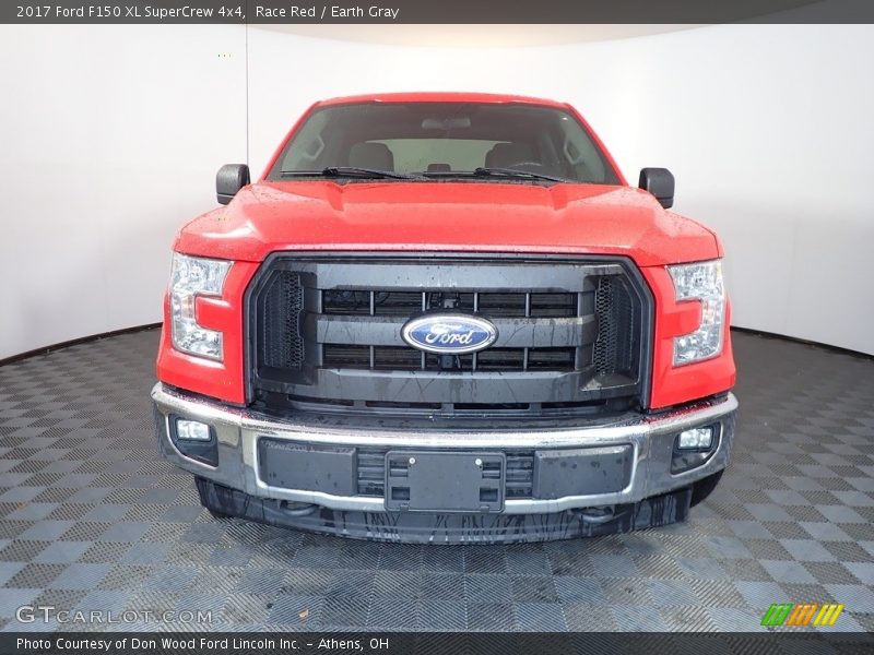 Race Red / Earth Gray 2017 Ford F150 XL SuperCrew 4x4