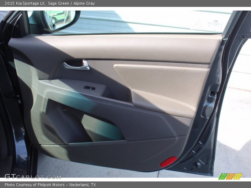 Sage Green / Alpine Gray 2015 Kia Sportage LX