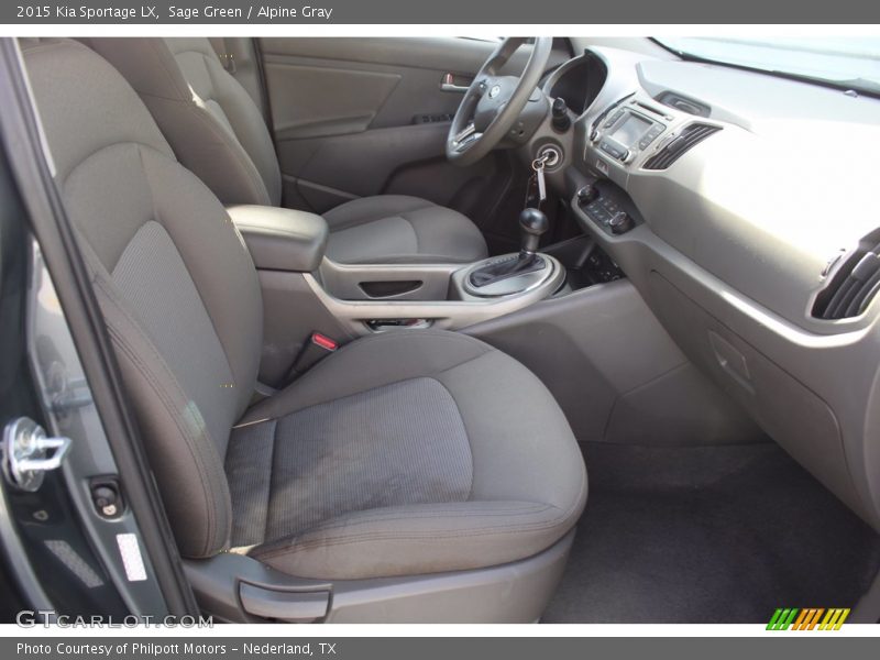 Sage Green / Alpine Gray 2015 Kia Sportage LX