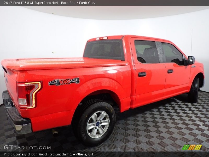 Race Red / Earth Gray 2017 Ford F150 XL SuperCrew 4x4