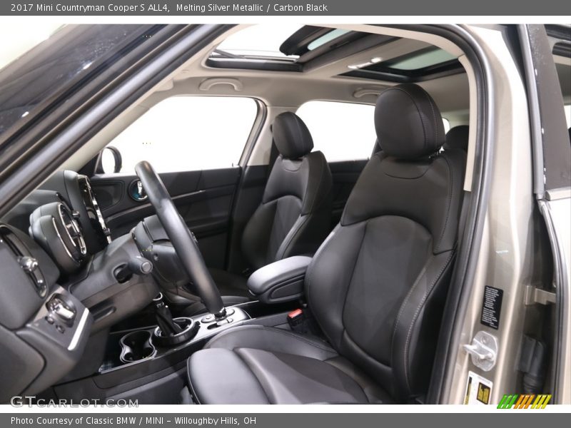 Melting Silver Metallic / Carbon Black 2017 Mini Countryman Cooper S ALL4