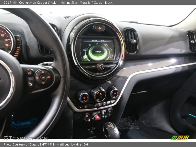 Melting Silver Metallic / Carbon Black 2017 Mini Countryman Cooper S ALL4